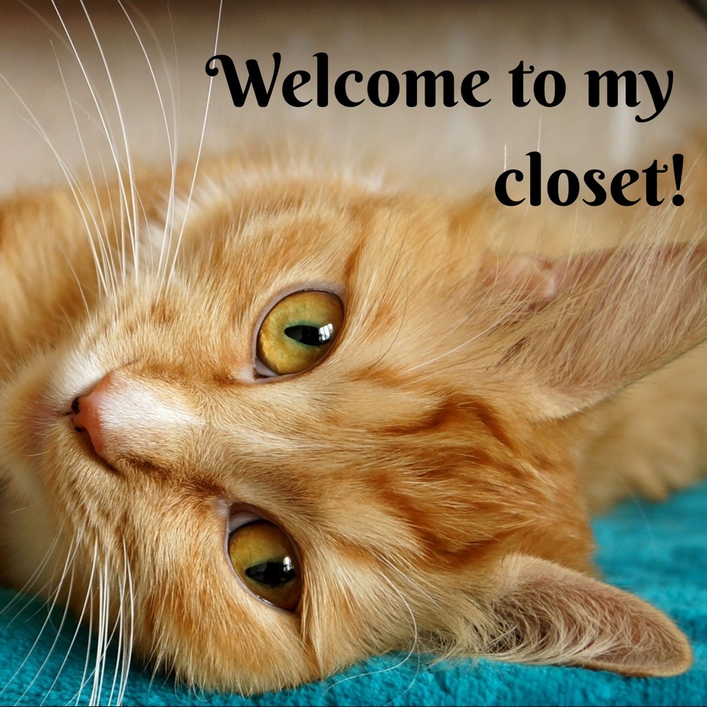 Welcome to my closet!